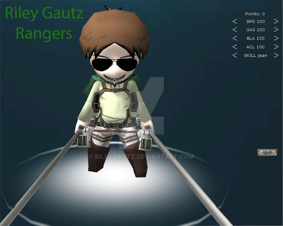 Riley Gautz AOT RANGERS by RileyGautz on DeviantArt