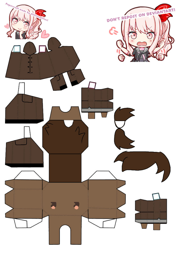 Hansel papercraft pt1 by glistenglitter on DeviantArt