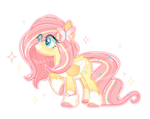 Fluttershy Redesign by catberries