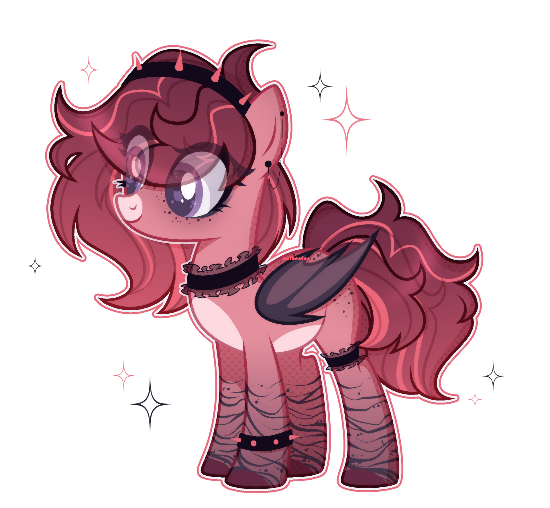 Crk Raspberry Truffle Oc Raspberry Ripple // OC by catberries on DeviantArt