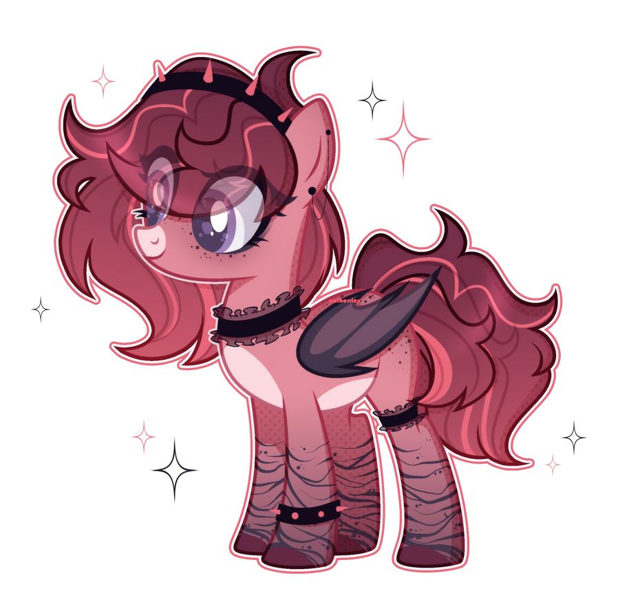 Mlp Oc Raspberry Daylight Raspberry Ripple // OC by catberries on DeviantArt