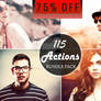 115 Photoshop Actions Bundle Deal Mega Discount