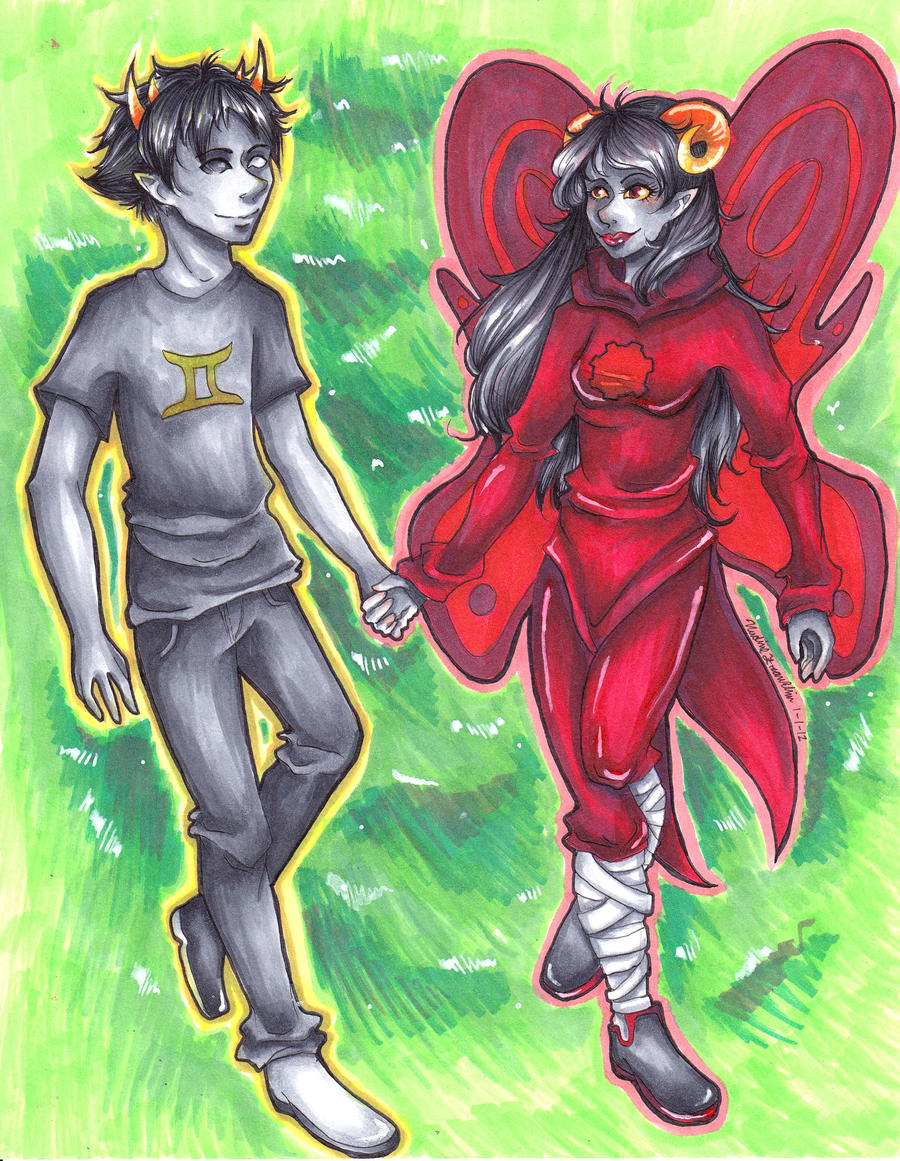 Sollux and Aradia