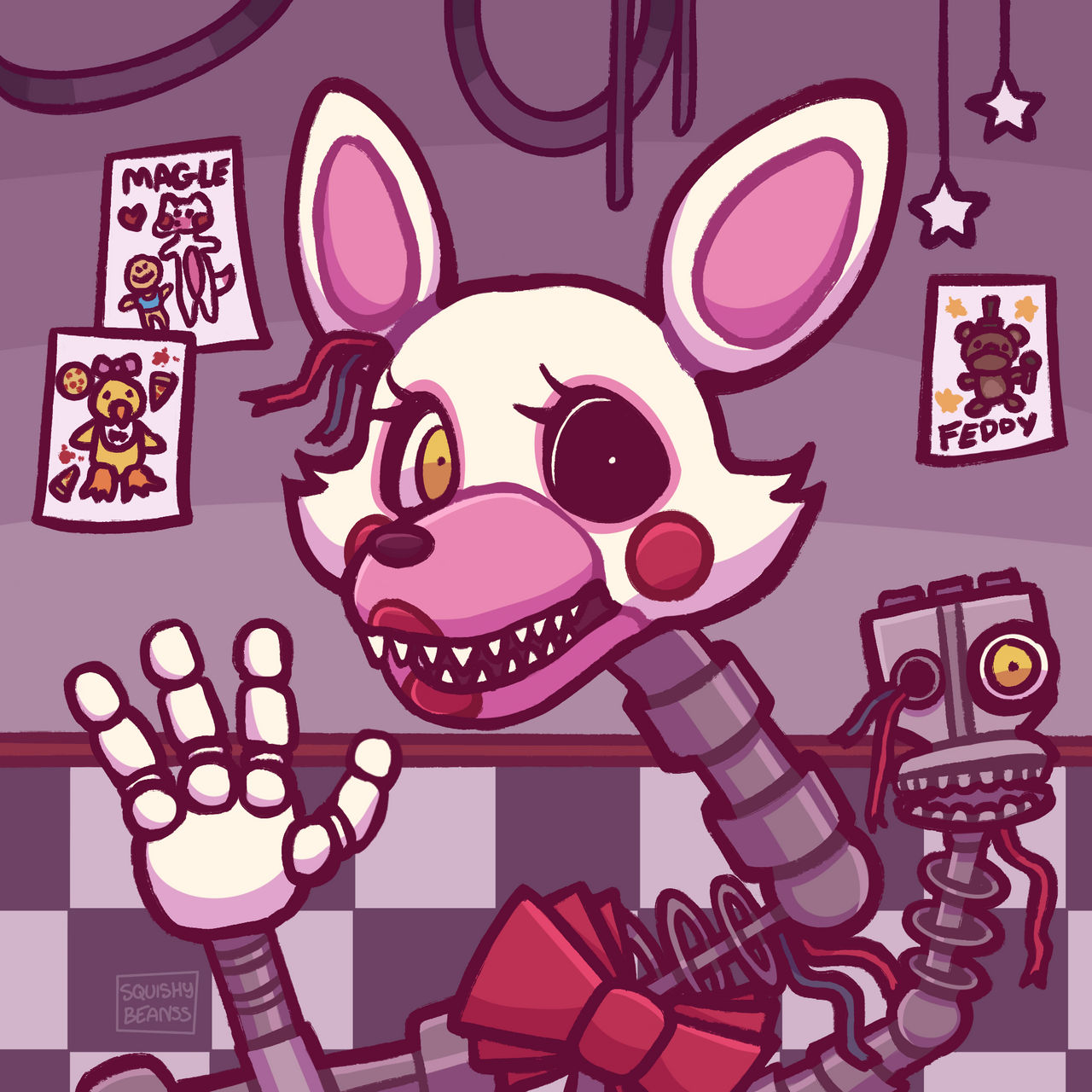 Mangle FNAF Fanart By Squishybeanss On DeviantArt mangle-fnaf-fanart-by-squishybeanss-on-deviantart