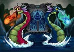 Link's Blacklist - Gleeok - Phantom Hourglass by c-r-o-f-t