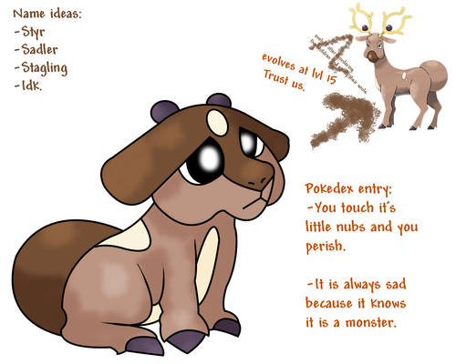 Stantler but it baby