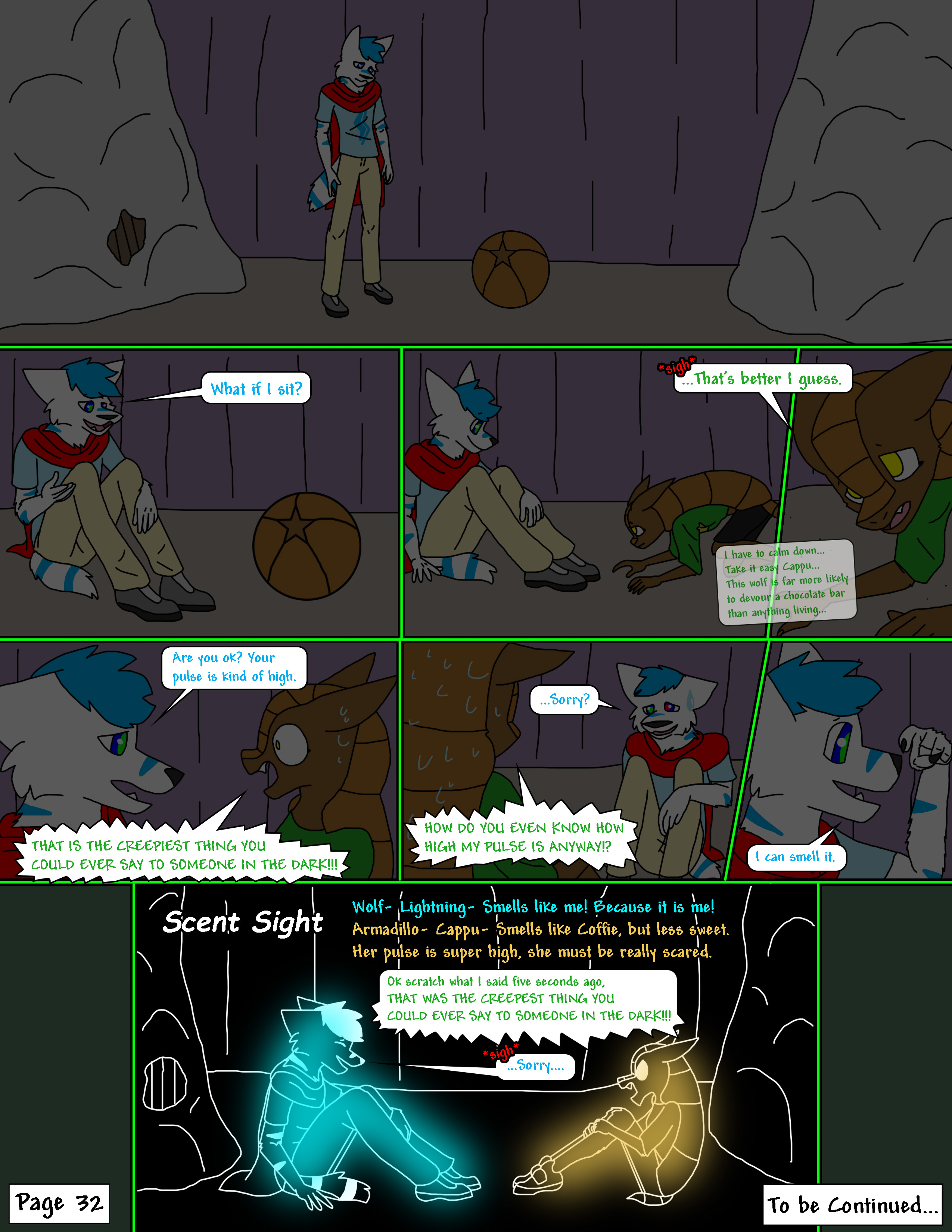 forbidden tech, alc by gmkarlsvard on deviantart... ALC, Ch. 7: The Glowstick Wolf, Page 32 by LightningtheWolf9 on DeviantArt