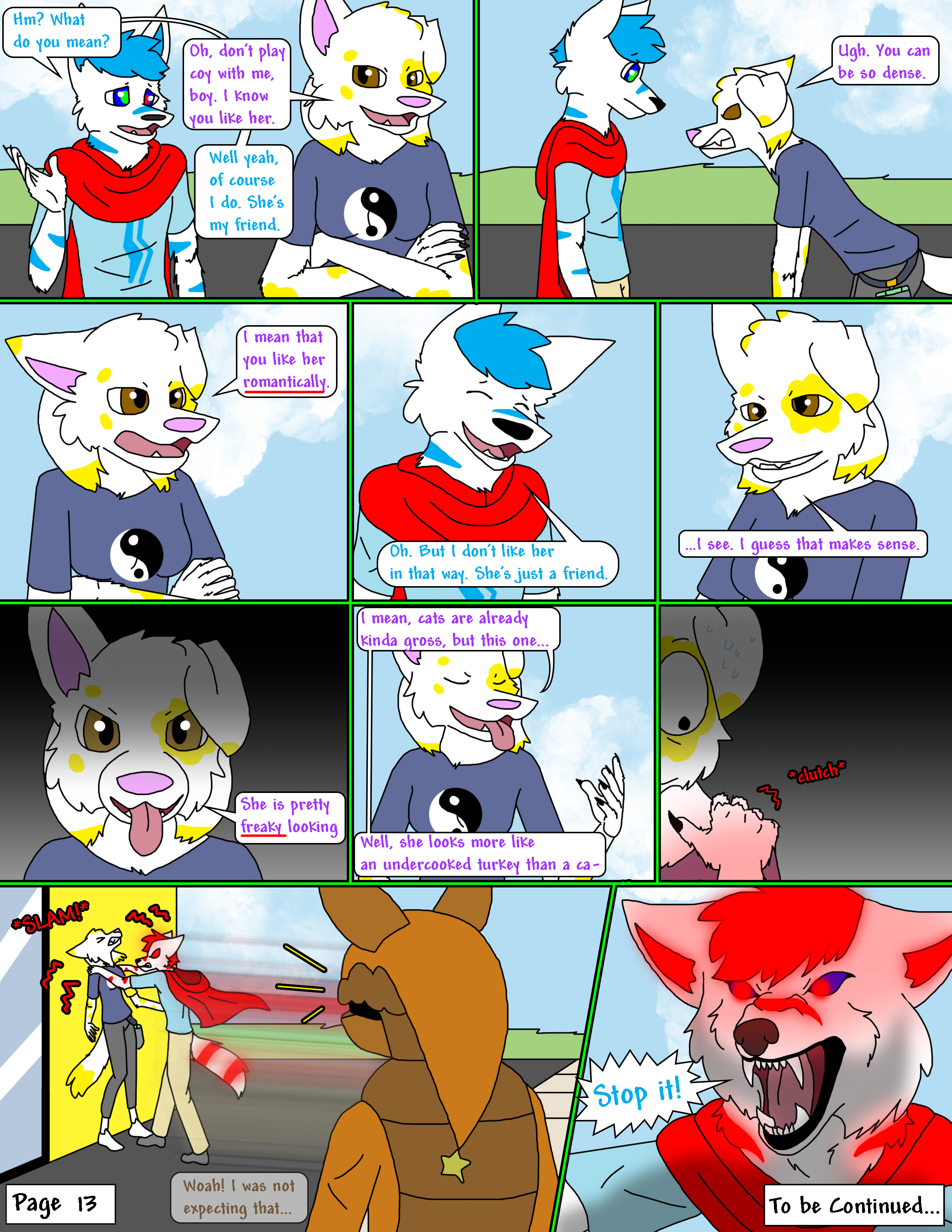 forbidden tech, alc by gmkarlsvard on deviantart... ALC, Ch. 9: Thunderbolt and Lightning, Page 13 by LightningtheWolf9 on ...