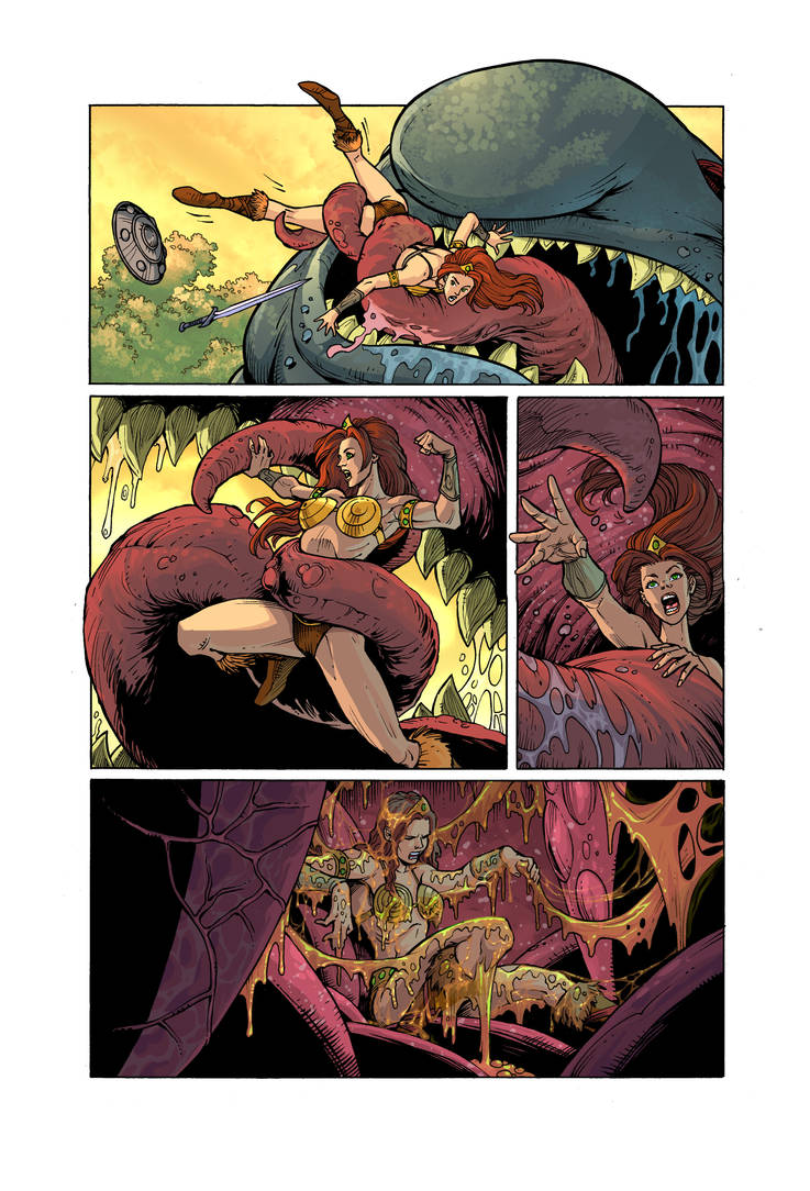 He-Man Vore: Eaten By An Ugly Giant Fish! Page 2 by zetaxinn