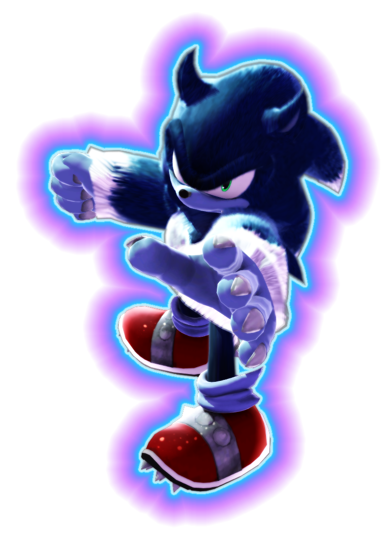 ArtStation - Dark Sonic (w/ Aura)