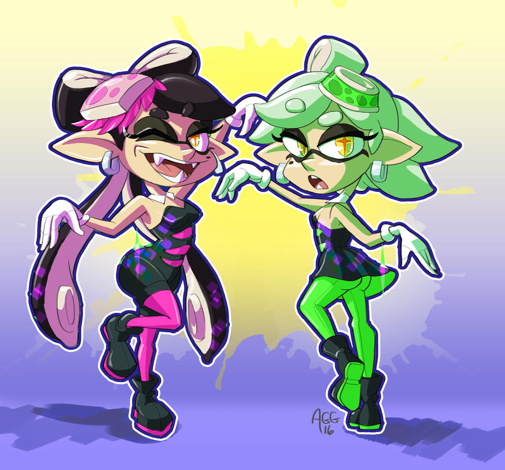 Splatoon Callie and Marie - Stay Fresh by artistgamergal on DeviantArt