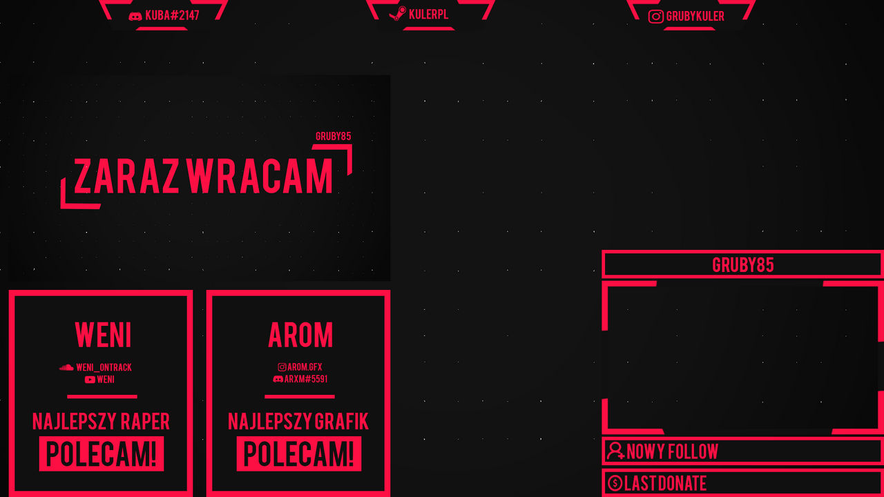 Twitch Red Overlay by aromgfx on DeviantArt