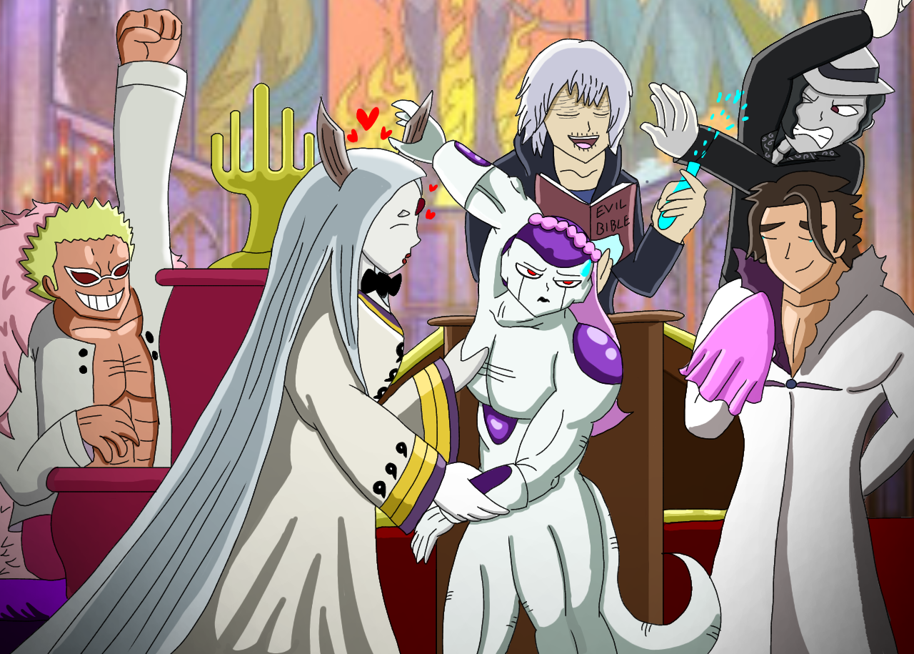 Animangaverse crossover anime funny villains by CANDY-PARTY-MAN on