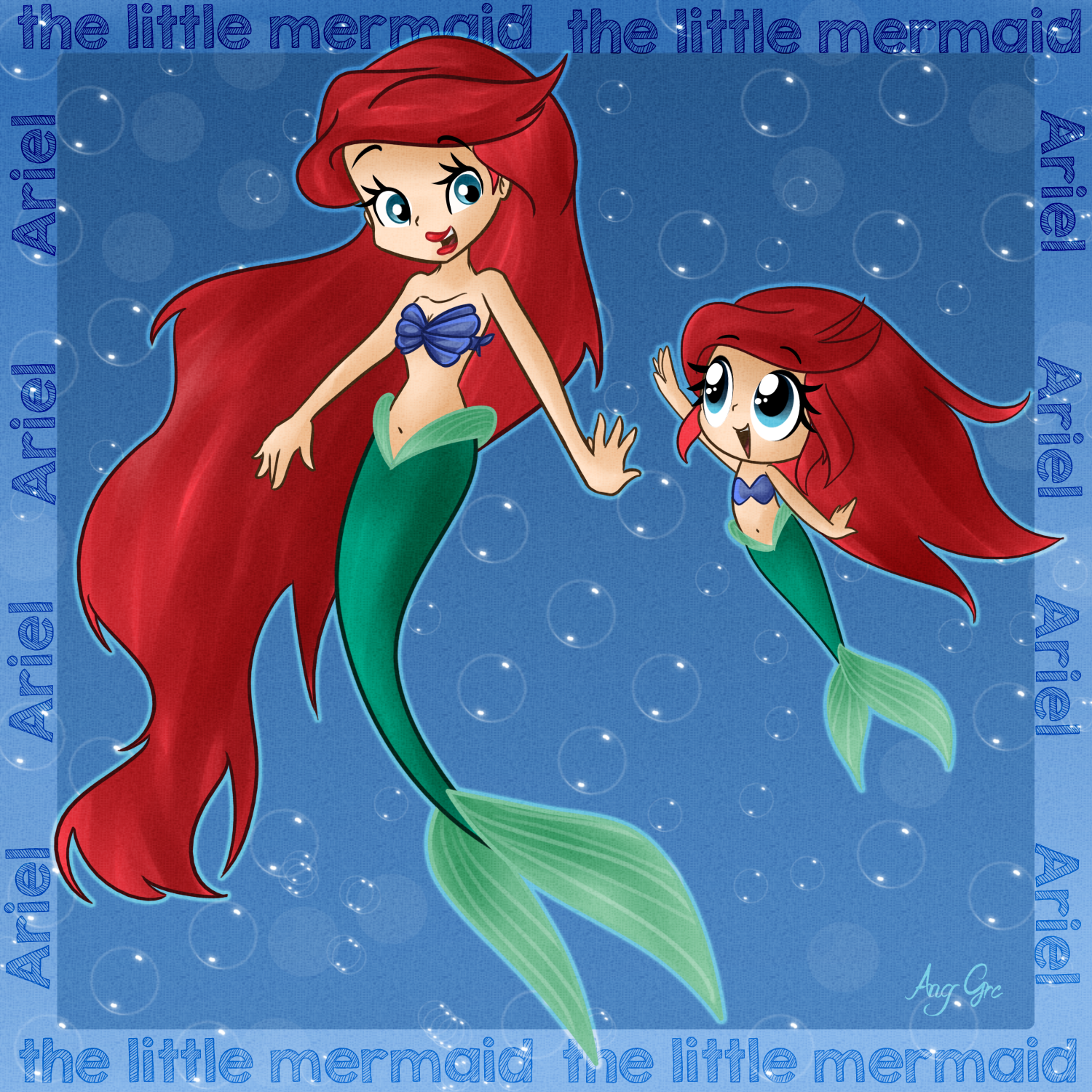 My little mermaid