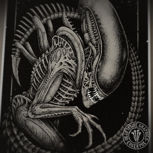 Xenomorph By DeadInsideGraphics On DeviantArt xenomorph-by-deadinsidegraphics-on-deviantart