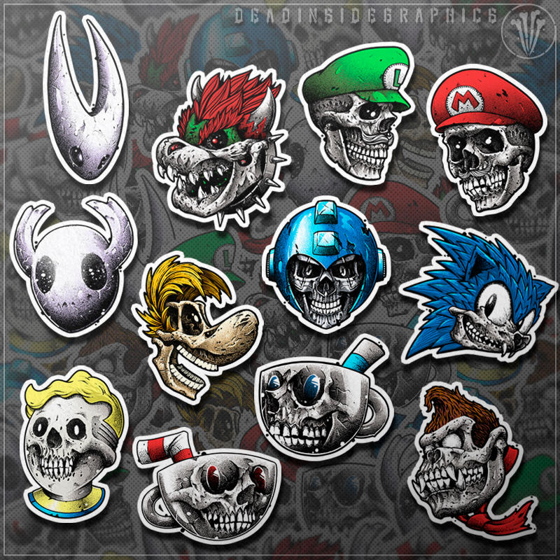 Games Characters. Deviantart Huge set of video games characters by DeadInsideGraphics on DeviantArt