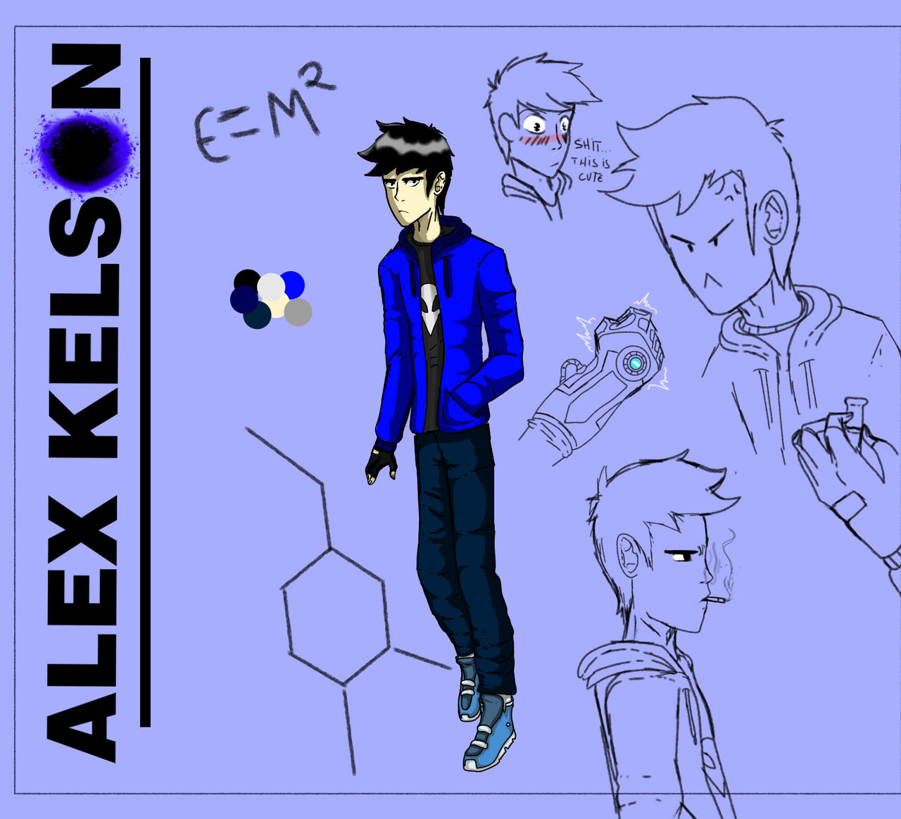 Bionexus: Alex Kelson by T0MIXarts on DeviantArt