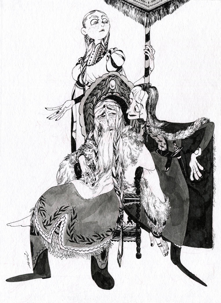 The King of the Golden Hall by s-u-w-i