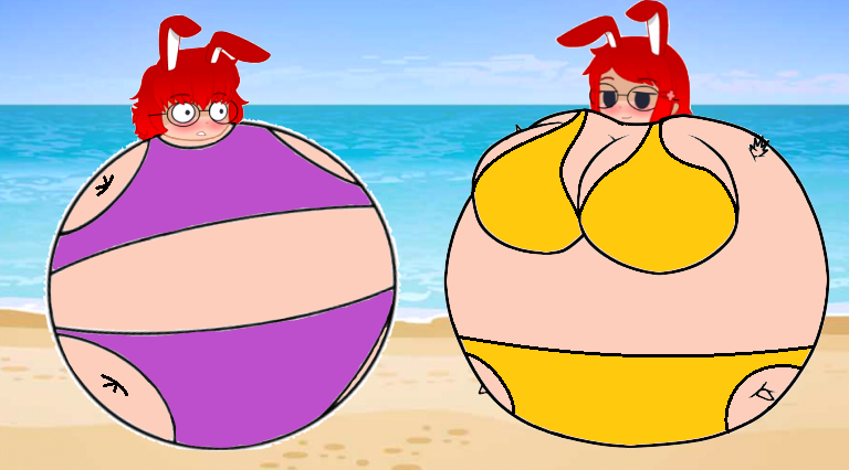 Bunny Balls in Beach