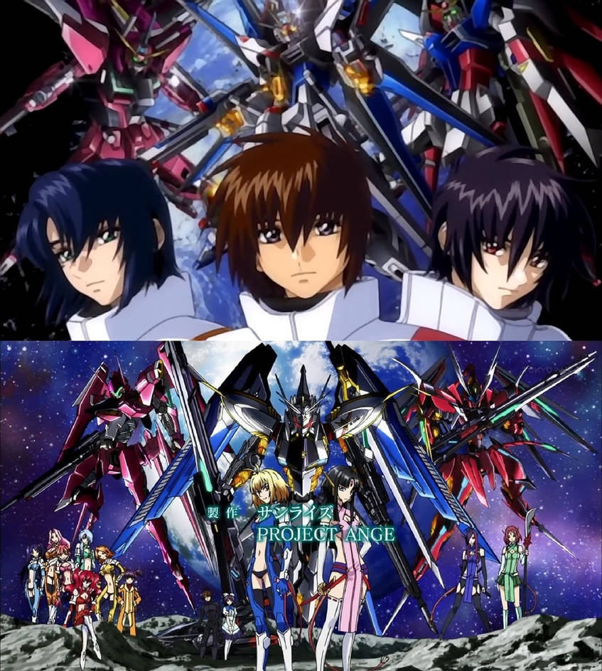 Gundam Seed Destiny and Cross Ange: Similarities by OCTOPUS-SLIME on ...