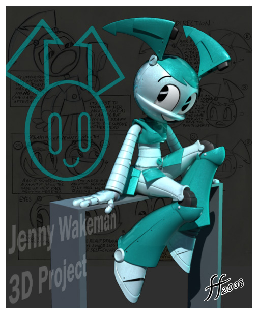 Jenny Wakeman in 3D