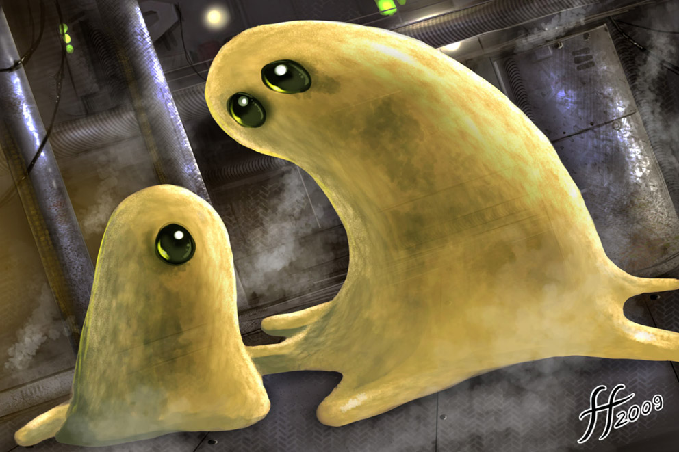 Gloop and Gleep by 14-bis on DeviantArt