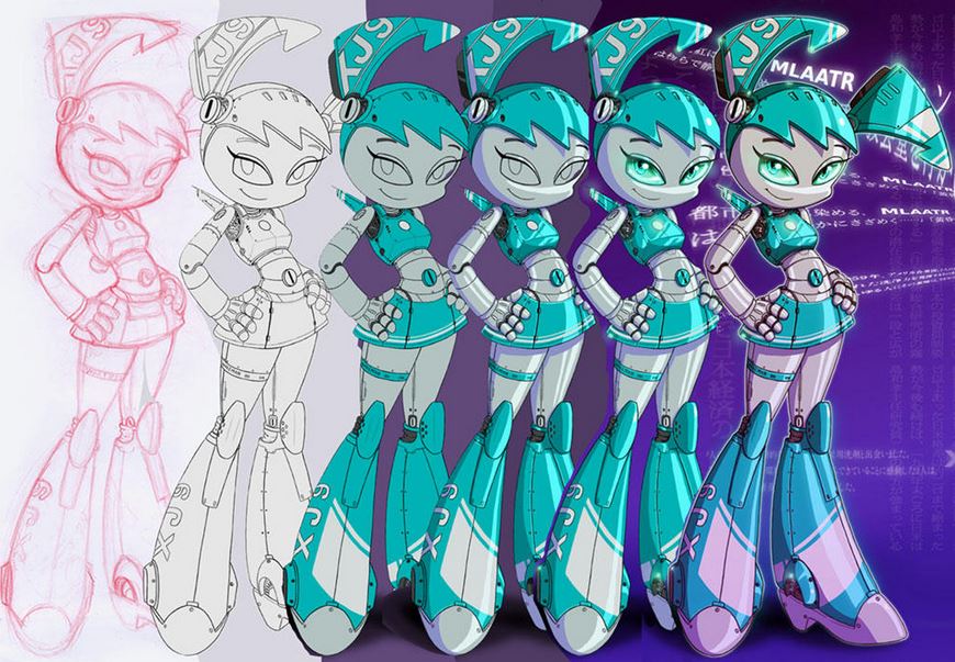 Anime Jenny Wip By 14 Bis On Deviantart Anime Jenny Wip By 14 Bis On Deviantart