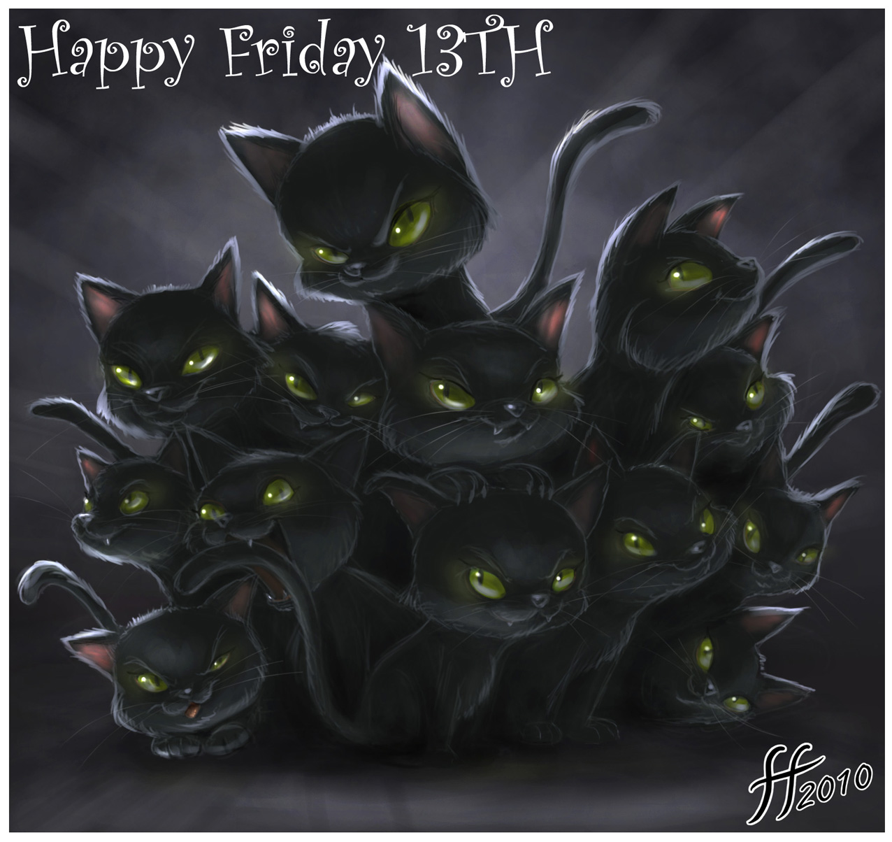 Пятница 13 кот