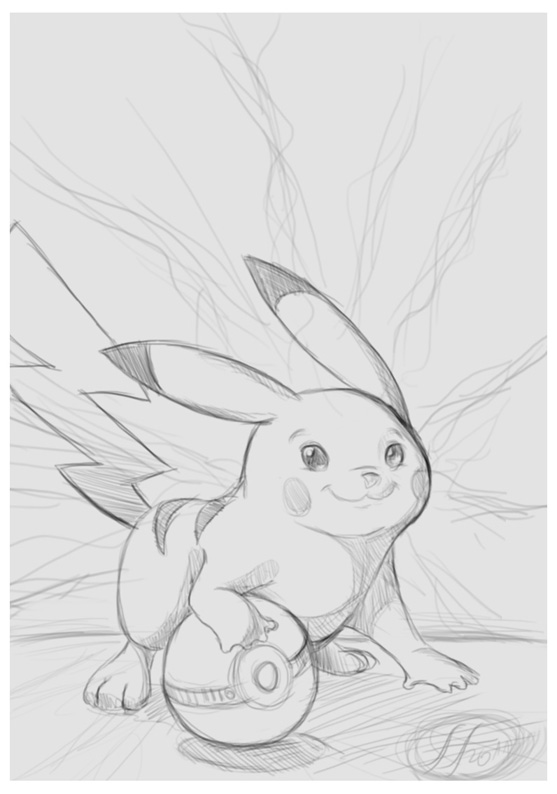 Pikachu Sketch