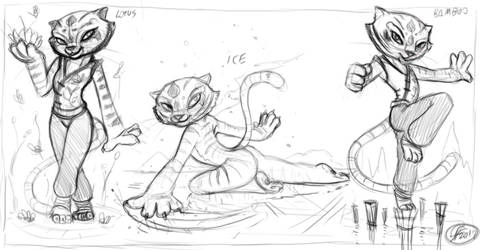 Tigress sketches