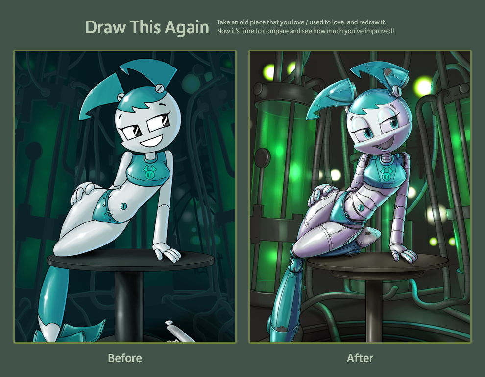 Draw this again xj9