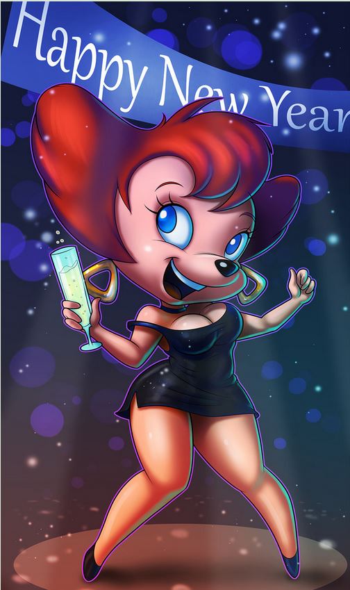 Chibi Peg New Year