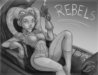 Hera Pinup Sketch