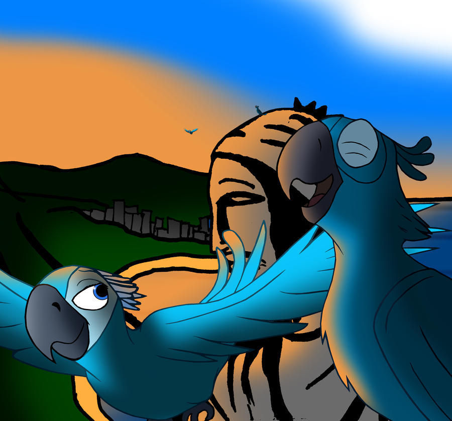 Ridicbird Deviantart Rio Rio Telling The World by SoffiMB on DeviantArt