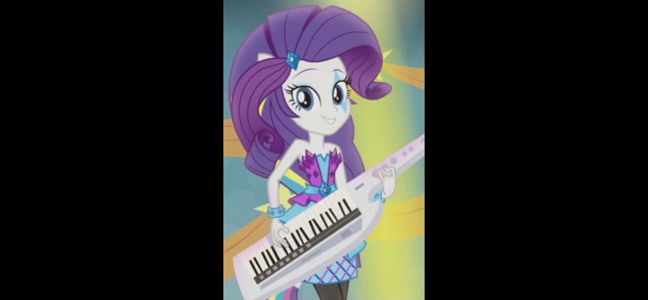Rainbow Rocks Rarity Crossplay Rarity First Rainbow Rocks Outfit by SoffiMB on DeviantArt