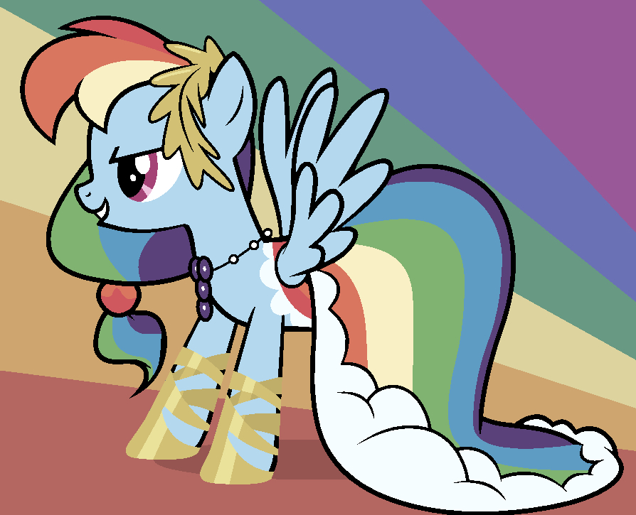 Rainbow Dash From My Little Pony Friendship Is Mag by SoffiMB on DeviantArt