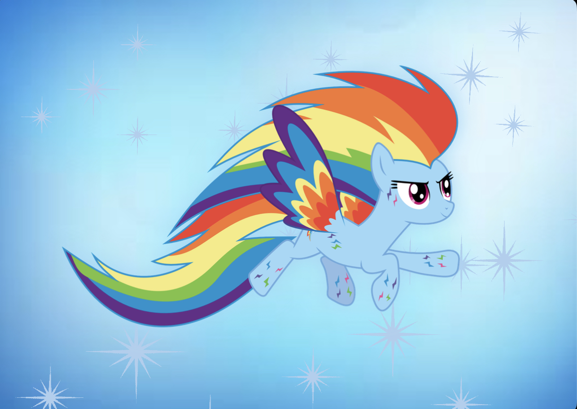 Rainbow Dash From My Little Pony Friendship Is Mag by SoffiMB on DeviantArt