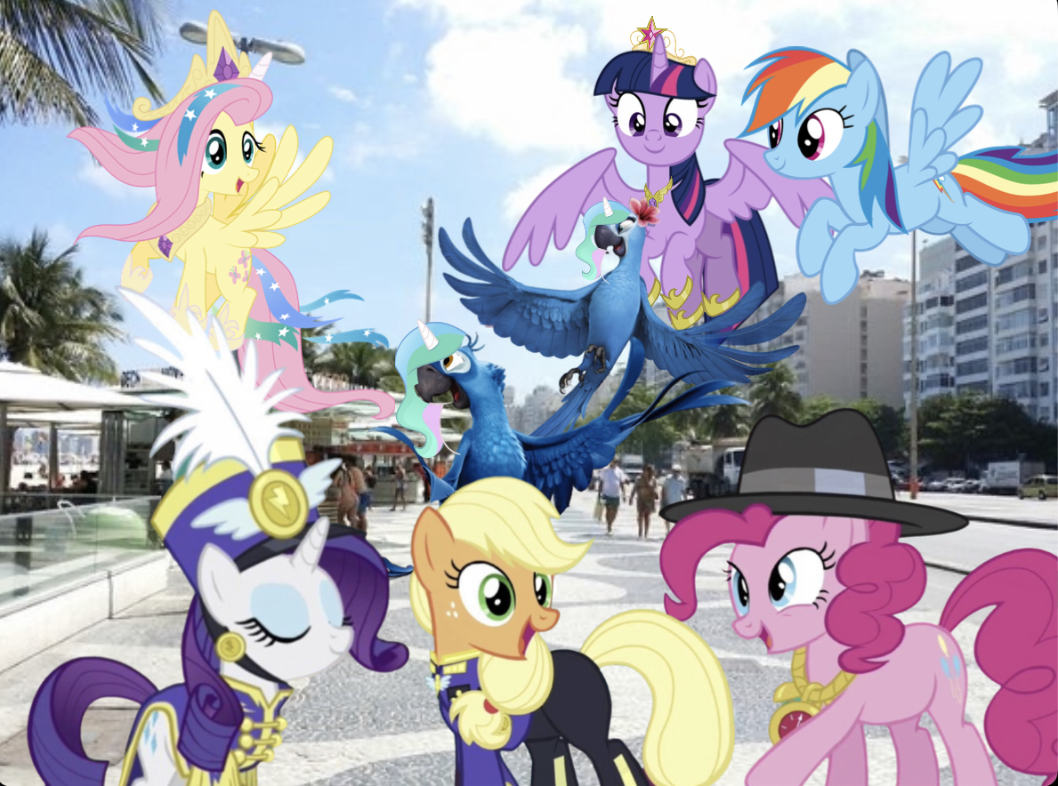 Testing Testing 1 2 3 MLP Rio by SoffiMB on DeviantArt