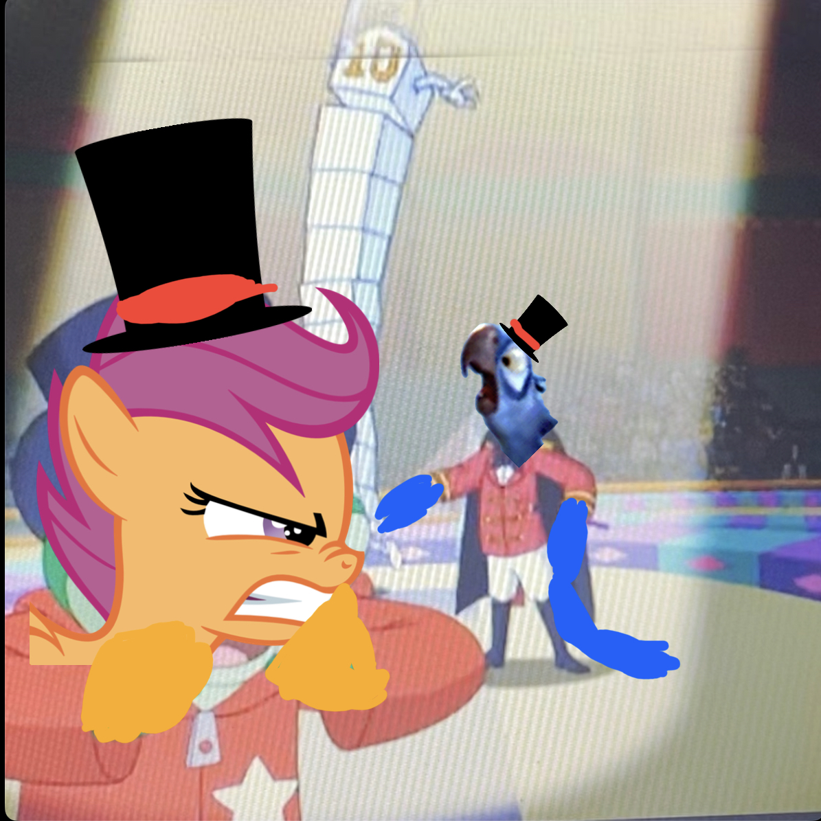 MLP Rio Math Circus Ten-Ber by SoffiMB on DeviantArt