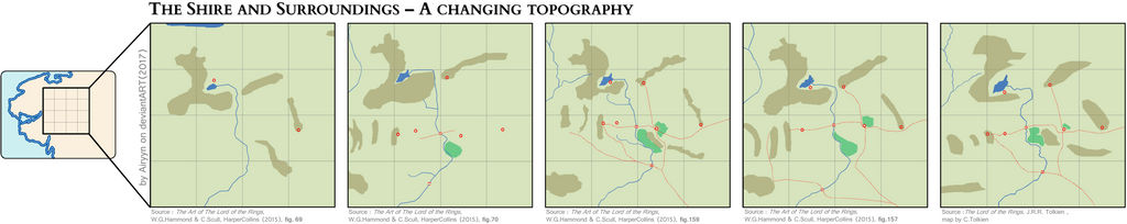 The Shire and Surroundings - A changing topography