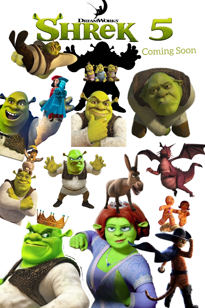 Shrek Poster Standee PNG (RARE) by Knottyorchid12 on DeviantArt