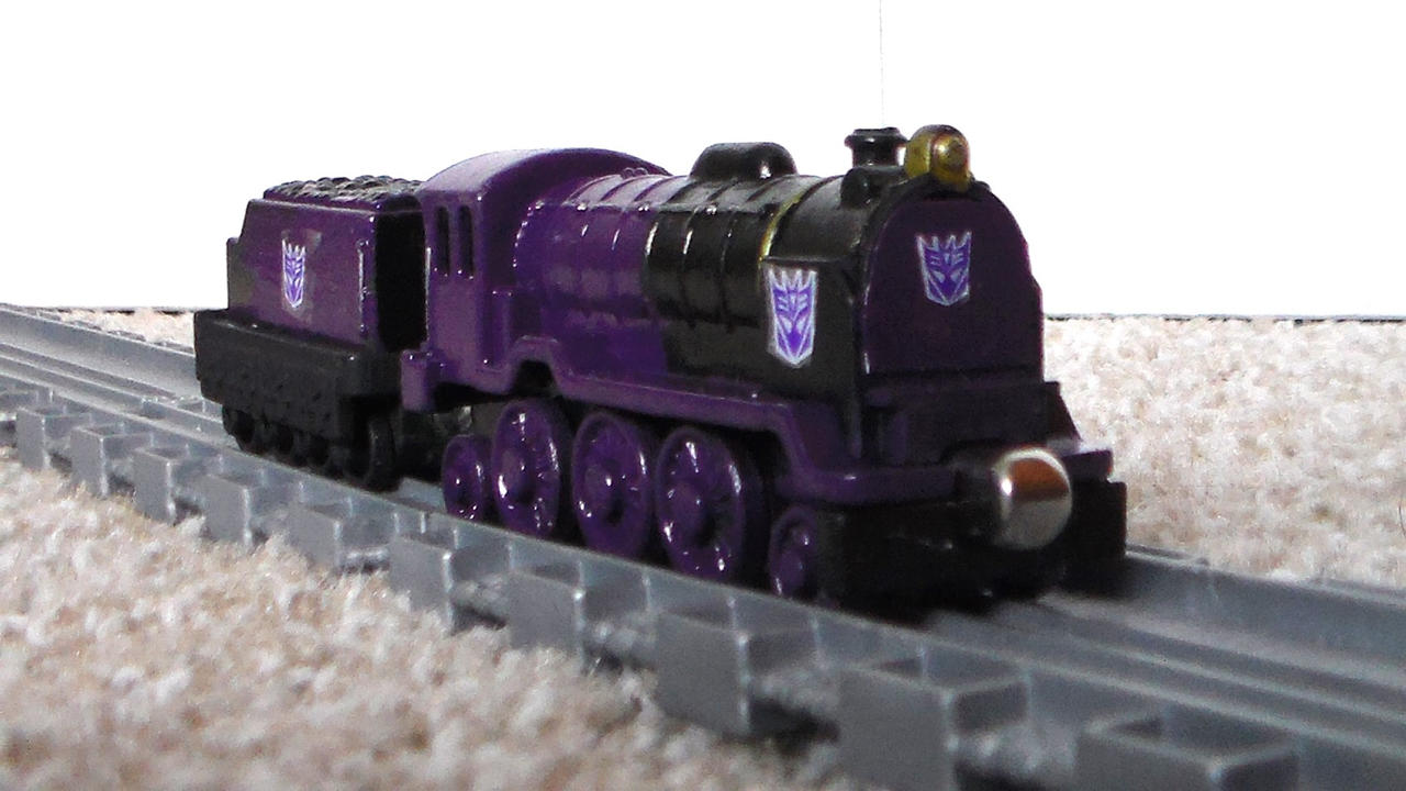Astrotrain Custom Custom Take-n-Play Astrotrain's loco form by TheMrtraintrack on DeviantArt