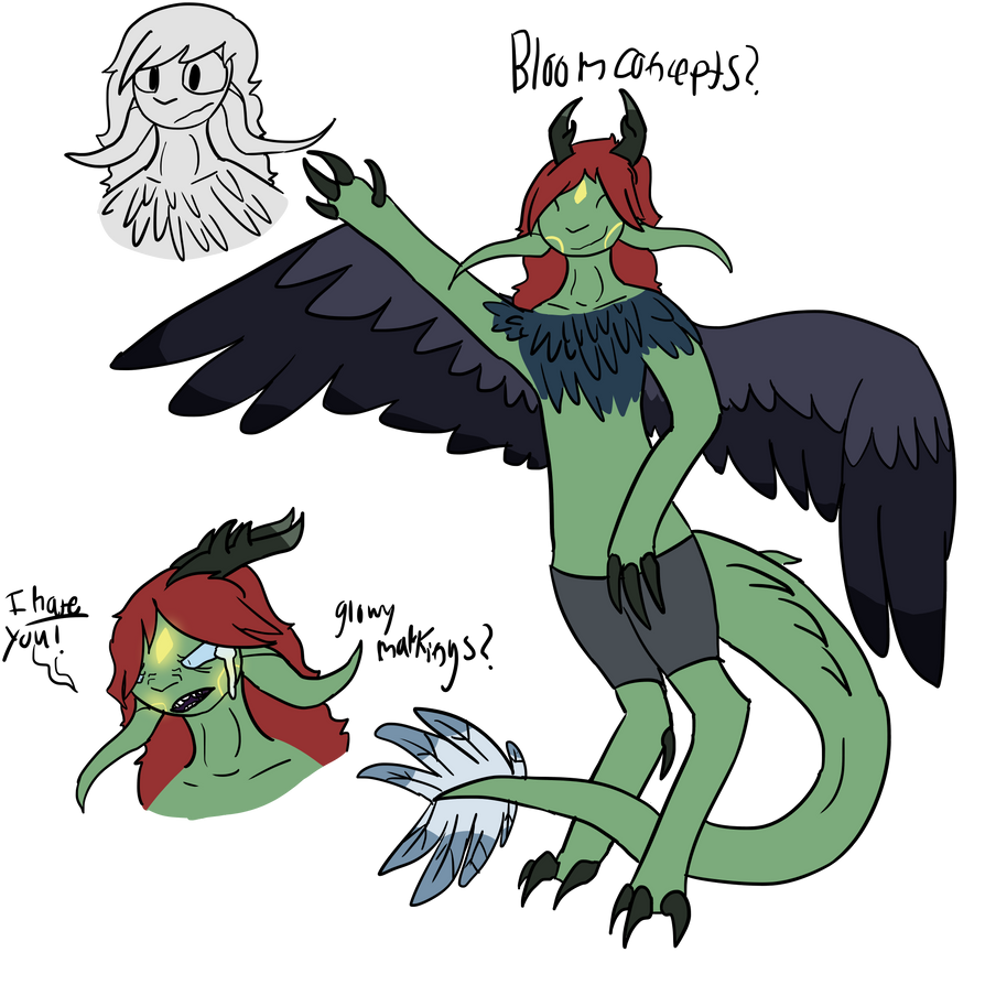 Bloomable Characters Bloom concepts by Charaxiphare on DeviantArt