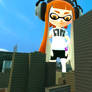 Inkling girl in the city