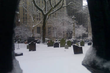 Snowy Cemetery