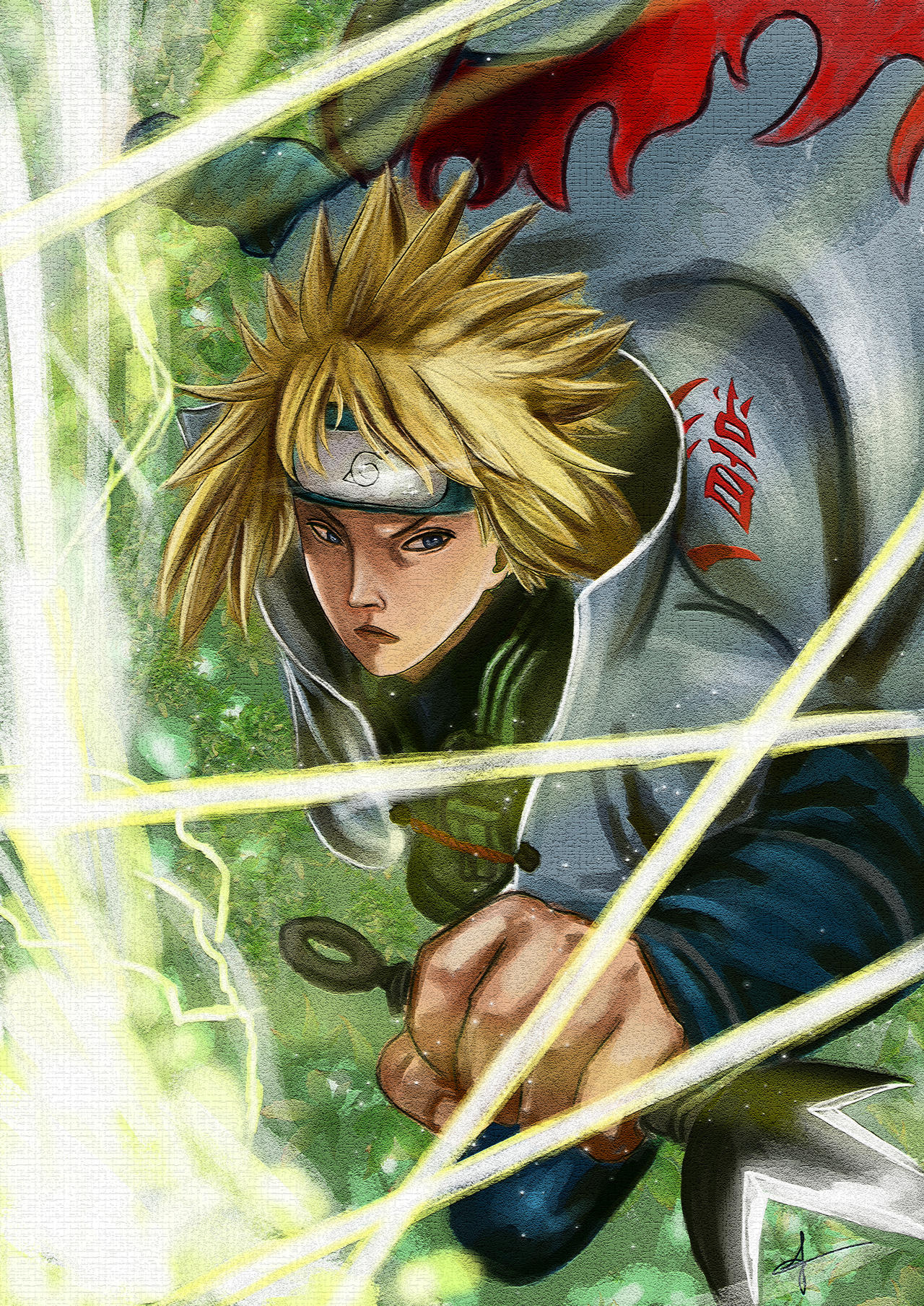 Minato First Design Minato by Kinghart6 on DeviantArt