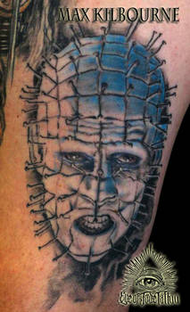 Pinhead Hellraiser Portrait Tattoo  Max Kilbourne