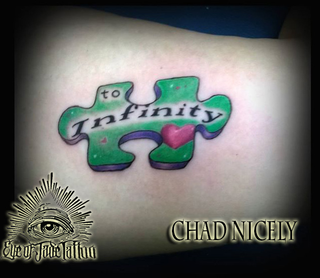 Toystory Puzzle Piece Tattoo by Chad Nicely by EyeofJadeTattoos on  DeviantArt