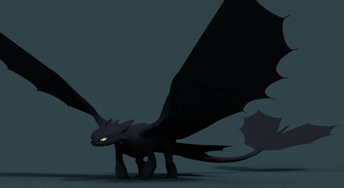 Toothless render WIP by blenderdragon on DeviantArt