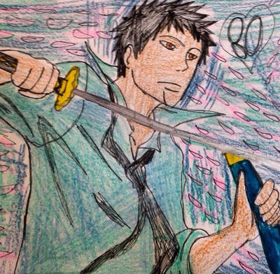 Tyl Yamamoto takeshi with his swordsman 